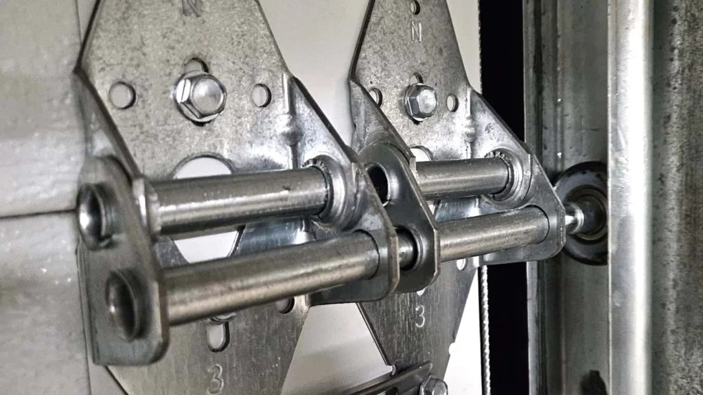 New garage door installation
